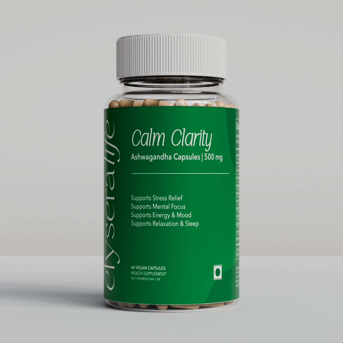 Calm Clarity Ashwagandha 60 Capsules