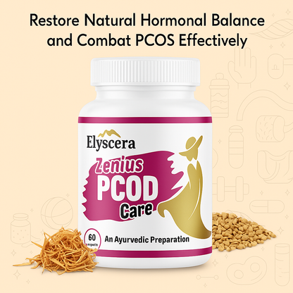 Elysera Sakhi PCOD/PCOS 60 Capsules